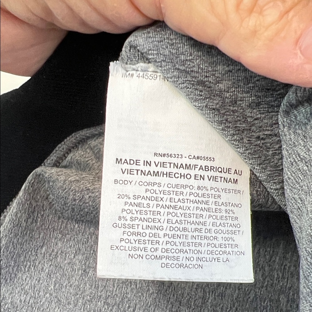 Nike Pro Heather Gray Leggings - image 7